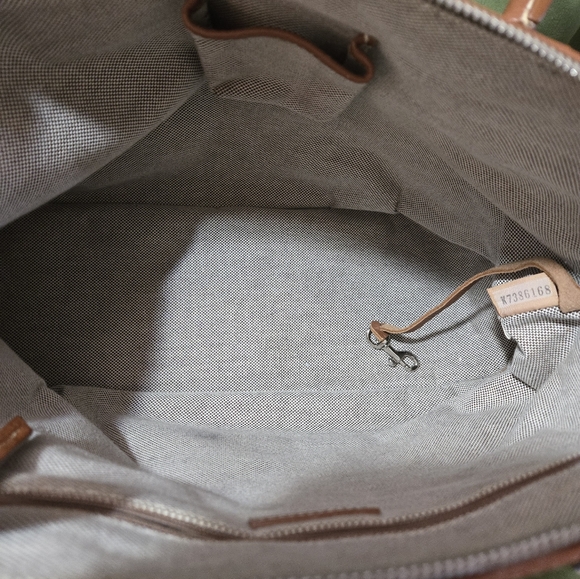 Dooney & Bourke Vintage Tan/Camel Dome Leather Shoulder Bag EUC - Picture 8 of 12